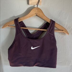 Nike Women's Dark Purple Sports Bra